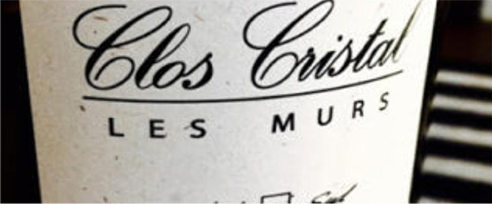 Clos Cristal - Cristal Closed - Saumur - invincibles