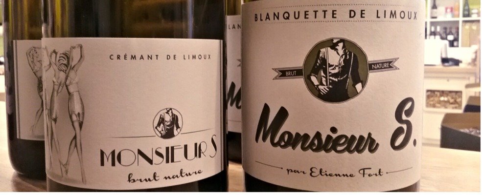 Monsieur S - Les invincibles - Limoux - Cremant Brut Nature - Blanquette Brut Nature - Samo