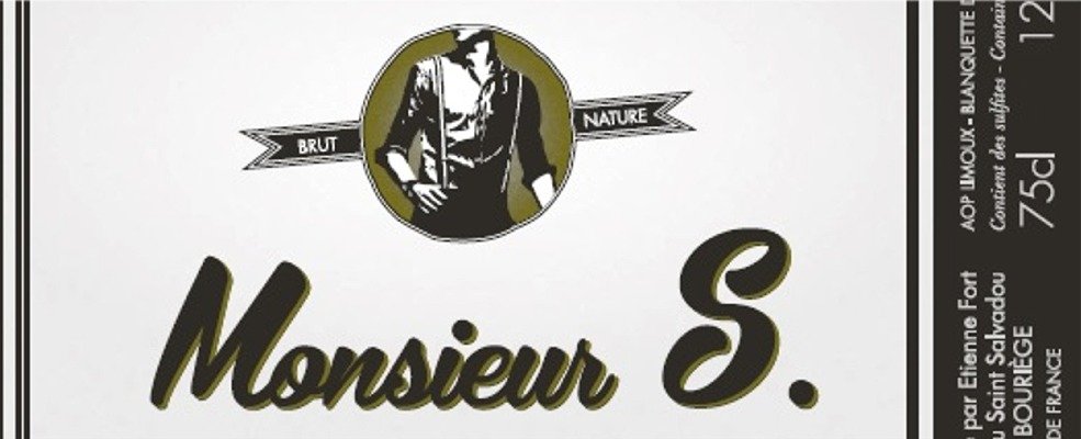 Monsieur S - Les invincibles - Limoux - Cremant Brut Nature - Blanquette Brut Nature - Samo